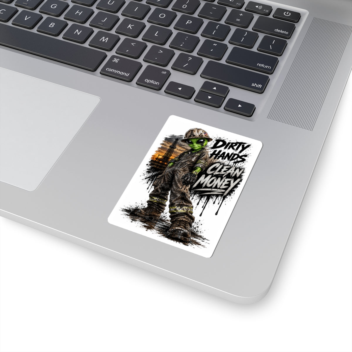 Dirty Hands Clean Money Sticker